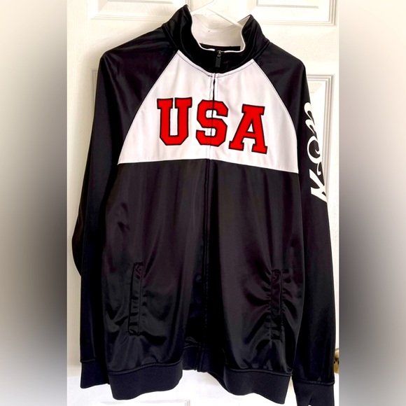 Rhinox USA Men’s XL Sporty Track Jacket - Picture 2 of 7